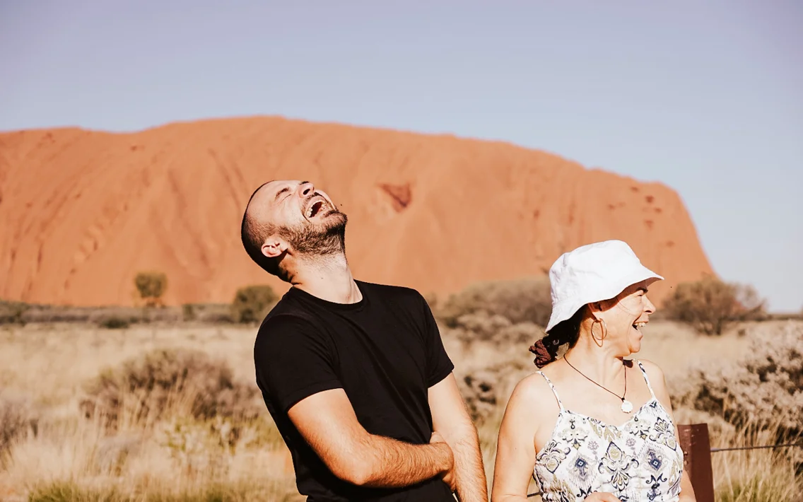 Australien-Uluru-Sunset